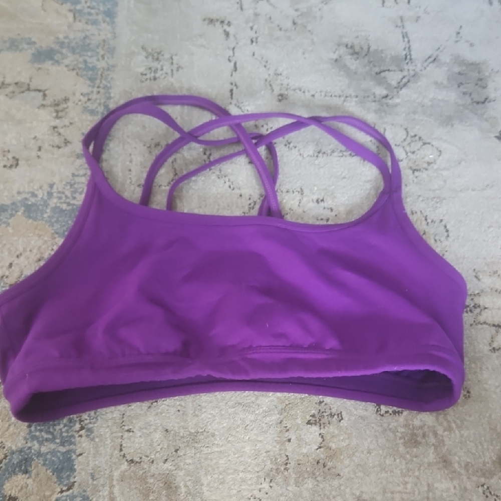 Athleta Women's Purple Strappy Bralette